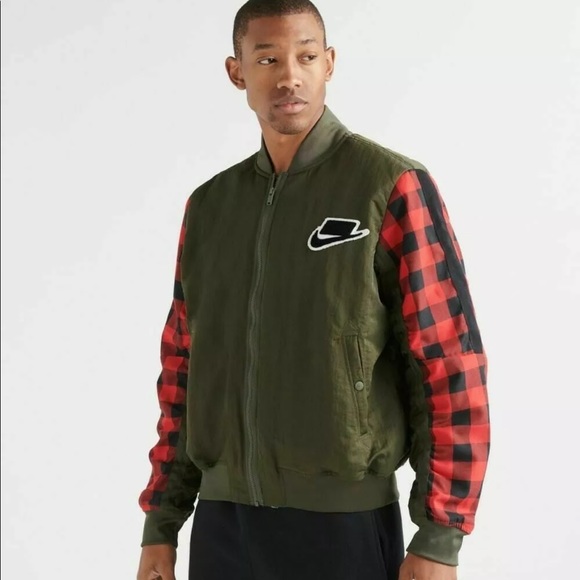 Nike Nsw Mens Bomber Fill Jacket Olive 